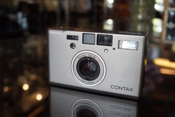 Contax T3 point & shoot with Zeiss Sonnar 35mm F/2.8 T*