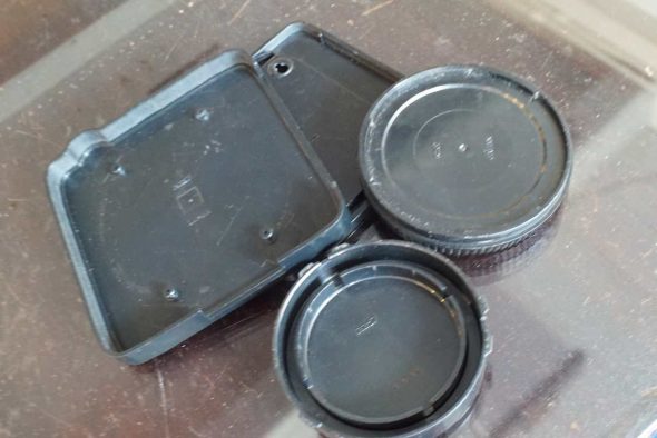 Mamiya RZ67 rear cover, rear lens, body cap kit