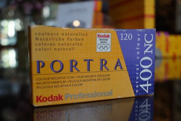 Kodak Portra 400NC / 120 (4-pack), expired 2003