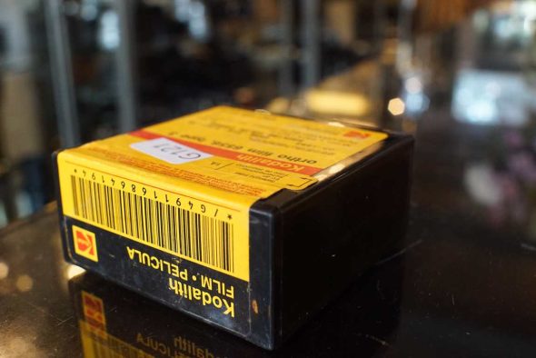 Kodak 6556 Ortho Type 3 in 35mm, 100ft bulk film, expired 1993