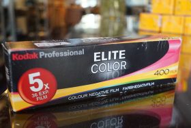 Kodak Elite Color 400 / 135-36 (5-pack), expired 2007