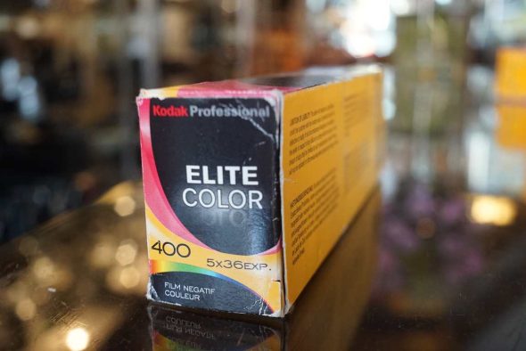 Kodak Elite Color 400 / 135-36 (5-pack), expired 2007