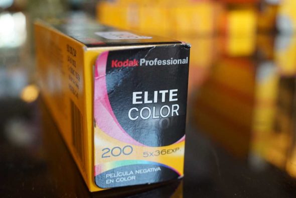 Kodak Elite Color 200 / 135-36 (5-pack), expired 2008