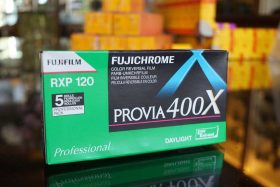 FujiFilm Provia 400X / 120 (5-pack), expired 2009