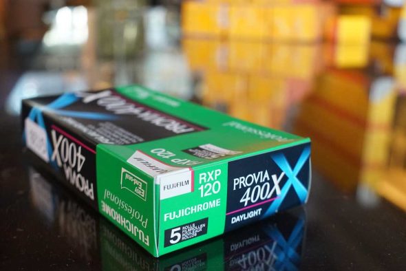 FujiFilm Provia 400X / 120 (5-pack), expired 2009