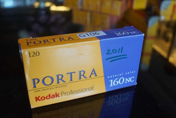 Kodak Portra 160NC / 120 (5-pack), expired 2011