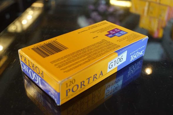 Kodak Portra 160NC / 120 (5-pack), expired 2011