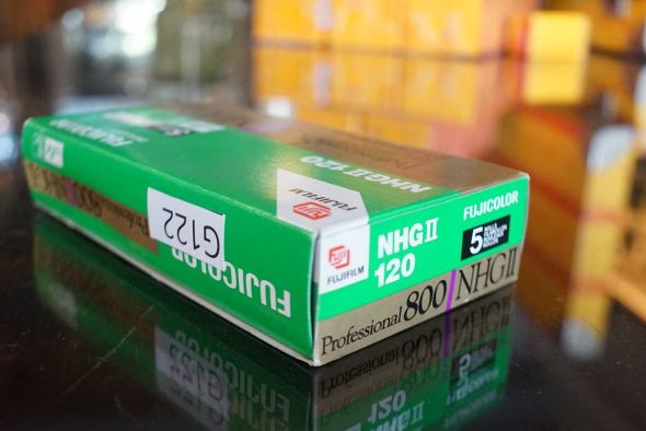 FujiColor NHG II 800 / 120 (5-pack), expired 2001