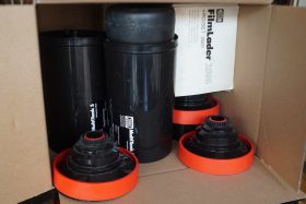 Jobo Ro/Set lot with many reels and 2x 2553 and 1x 2513 tank