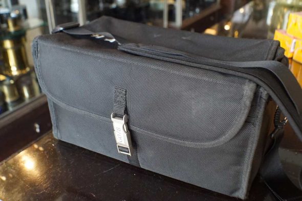 Hasselblad H system case / bag filled with lens cases and caps