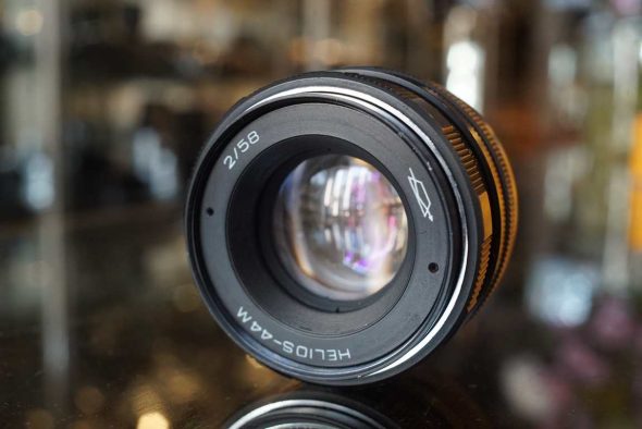 KMZ Helios-44M 58mm F/2 lens for M42 mount