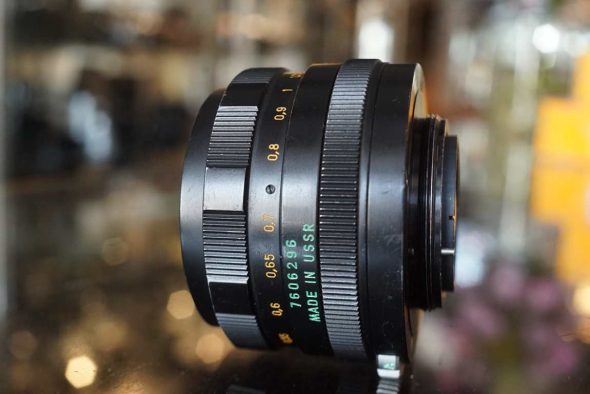 KMZ Helios-44M 58mm F/2 lens for M42 mount