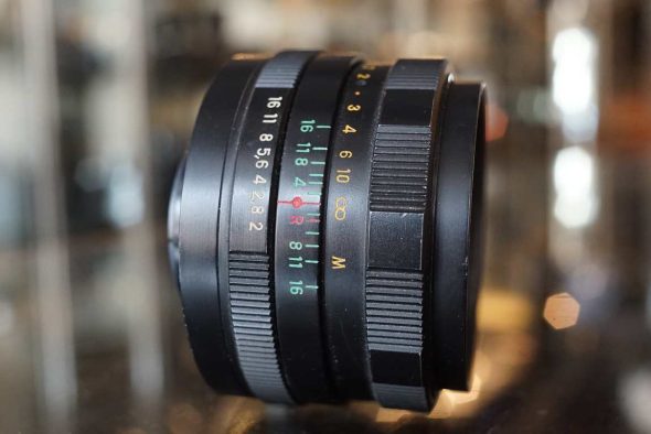 KMZ Helios-44M 58mm F/2 lens for M42 mount