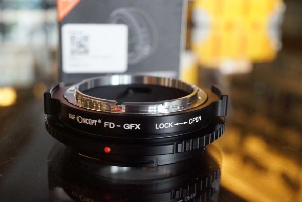 K&F Concept Canon FD lens to Fujifilm GFX camera lensadapter