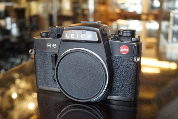 Leica R6 body black, issues, for repair/parts, OUTLET