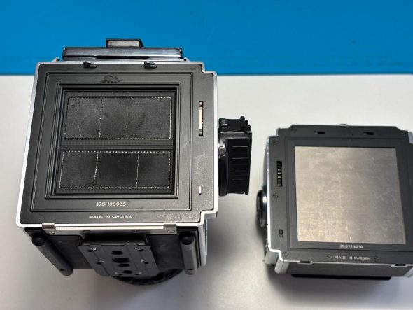Hasselblad 503CW chrome + CFi 100mm F/3.5 Planar lens + New A12 film back