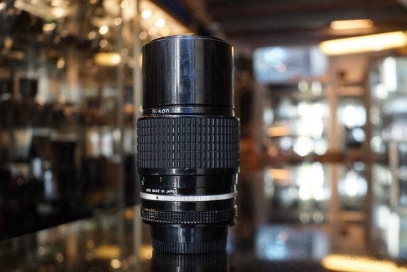 Nikon Nikkor 200mm F/4 ai lens, worn barrel