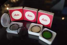 Leica Series 5.5 filter lot of 7x. for summicron-C 40mm