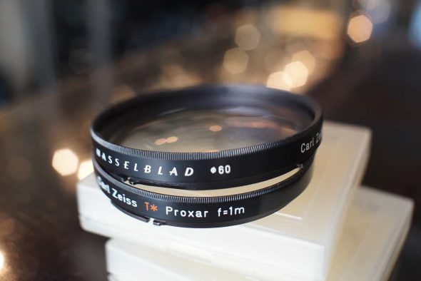 Hasselblad B60 Proxar close up lens kit, 0.5m and 1m