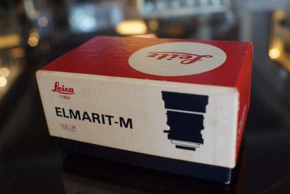 Leica Leitz Elmarit-M 28mm f/2.8 V3, Boxed