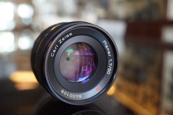 Carl Zeiss Planar 50mm F/1.7 AE for C/Y mount