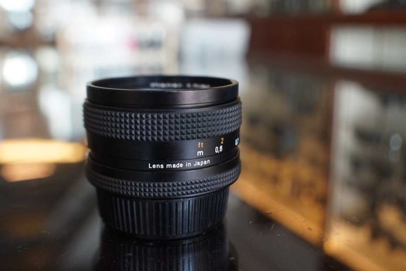 Carl Zeiss Planar 50mm F/1.7 AE for C/Y mount