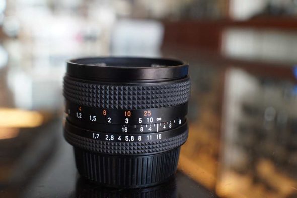 Carl Zeiss Planar 50mm F/1.7 AE for C/Y mount