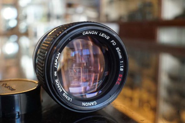 Canon lens FD 1.8 / 85mm SSC