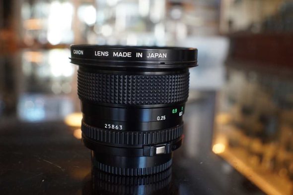 Canon FD 17mm f/4 nFD lens