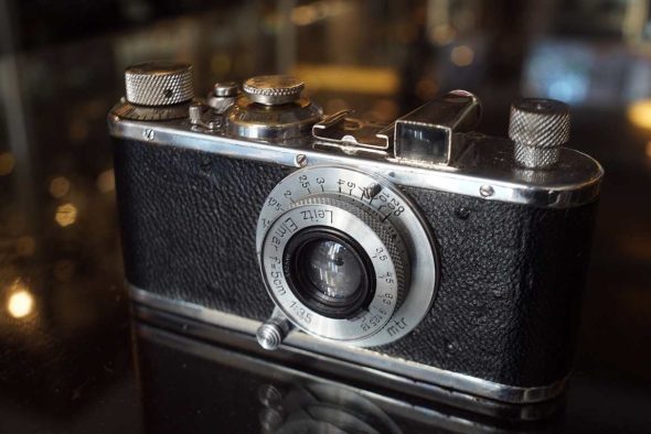 Leica I (model C) w/ Elmar 3.5 / 5cm (CHROME)