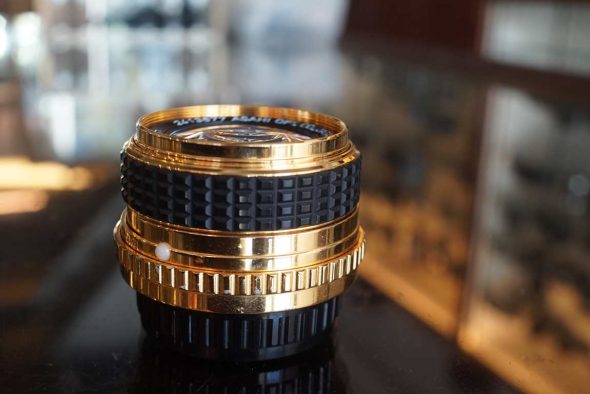 SMC Pentrax-M 50mm f/1.4 GOLD finish