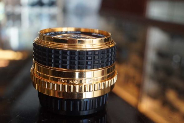 SMC Pentrax-M 50mm f/1.4 GOLD finish