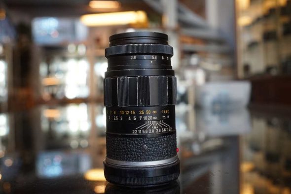 Leica Leitz Elmarit 90mm F/2.8 M-mount, black finish