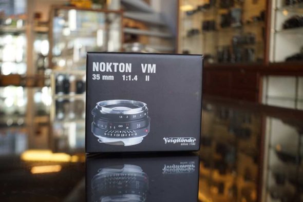 Voigtlander Nokton VM 35mmF/1.4 version II (MC), boxed