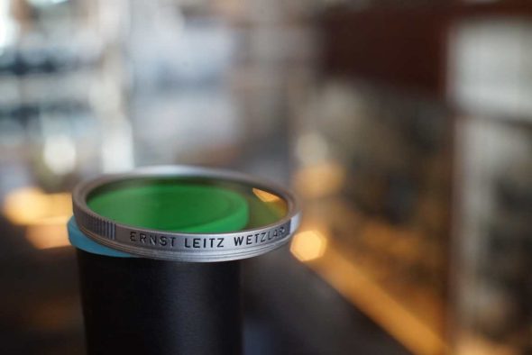 Leica GGR Yellow/Green filter for Summilux 50mm F/1.4 version 1 and 2 lenses