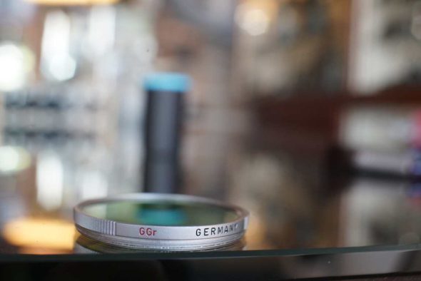 Leica GGR Yellow/Green filter for Summilux 50mm F/1.4 version 1 and 2 lenses