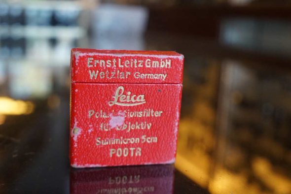 Leica Leitz POOTR Pola filter for Summicron 2 / 50mm, Boxed