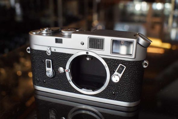 Leica M4 body chrome, recent CLA