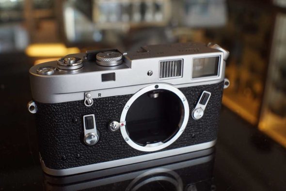 Leica M4 body chrome, recent CLA