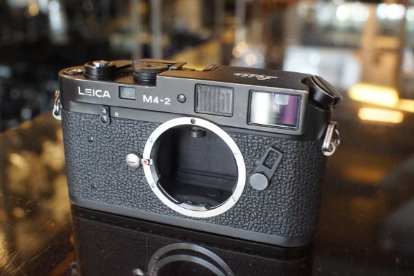 Leica M4-2 body black with full CLA