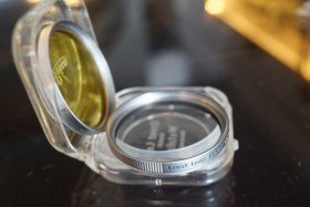 Leica Leitz E39 UVa and Yellow contrast filter set