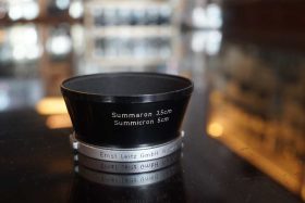 Leitz Leica lenshood for Summaron 35 and Summicron 50 lenses