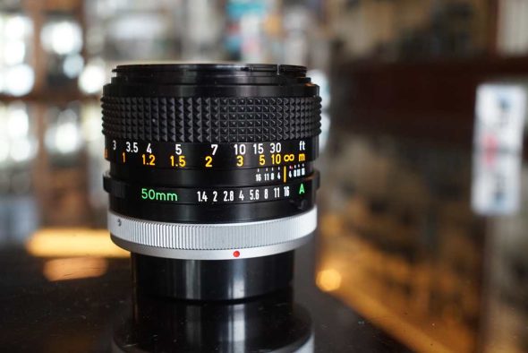 Canon lens FD 1:1.4 / 50mm SSC