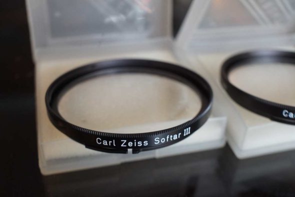 Hasselblad Carl Zeiss SOFTAR II & III filters for B60 mount