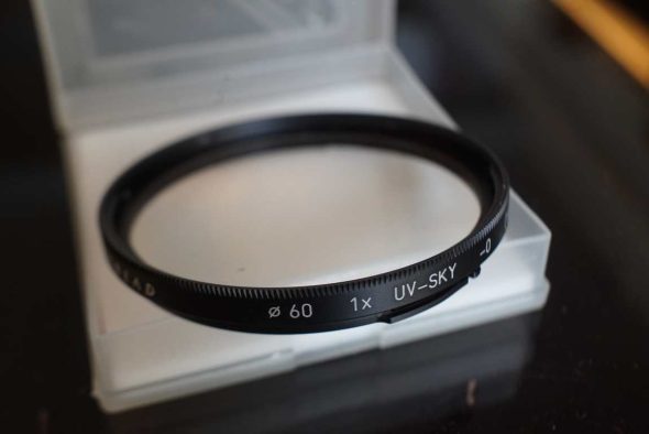 Hasselblad filter B60, UV / SKY filter