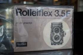 Rolleiflex 3.5F camera manual (Dutch)