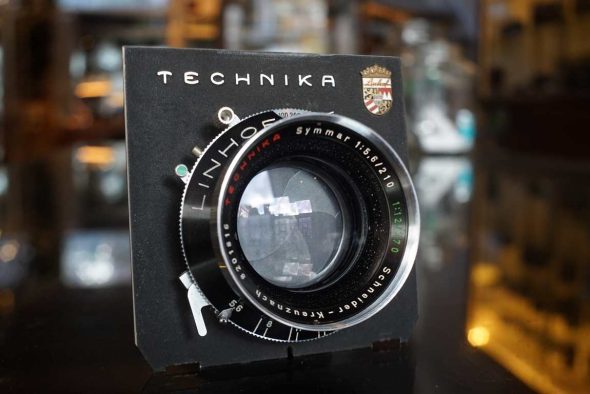 Schneider Technika Symmar 5.6 / 210mm on Linhof board