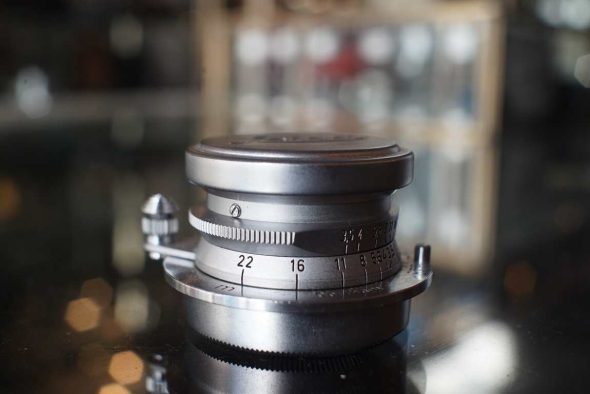 Leica Leitz Summaron 35mm F/3.5 LTM lens chrome