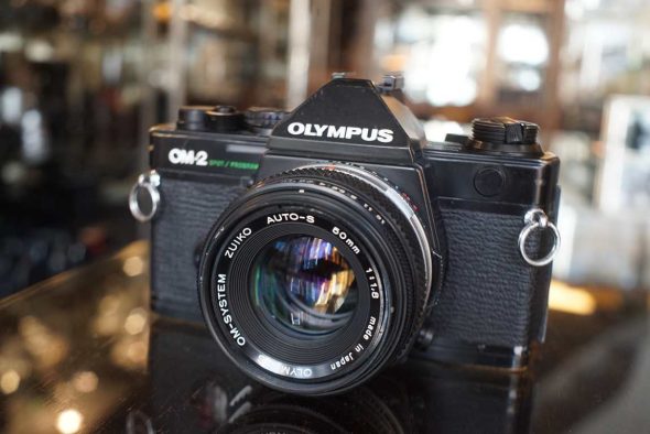 Olympus OM2 Spot/program w/ 50mm f/1.8 lens