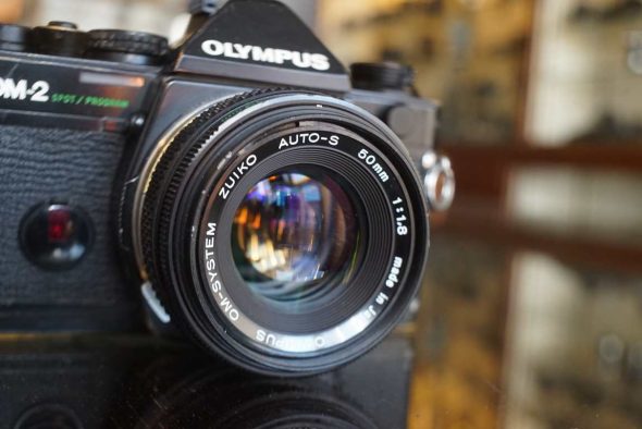 Olympus OM2 Spot/program w/ 50mm f/1.8 lens